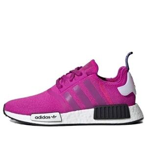 Adidas vivid pink NMD R1 sneakers - size 7.5 M / 9 W